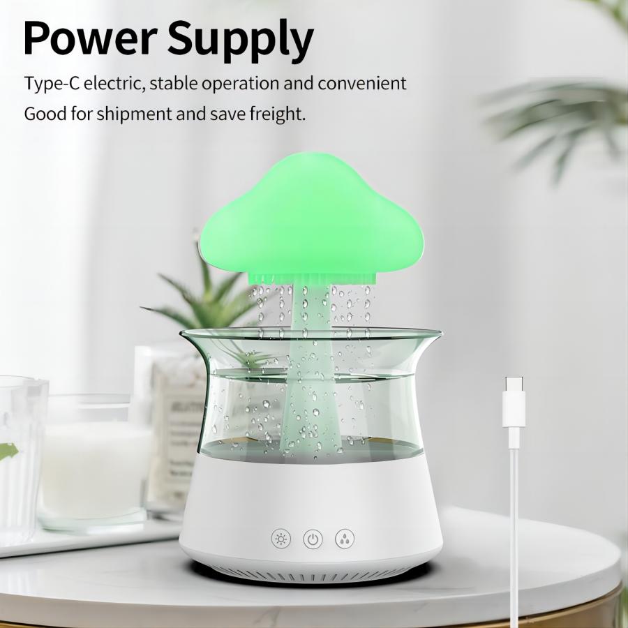 ADDOREE™-Relax Cloud Rain Diffuser Humidifier