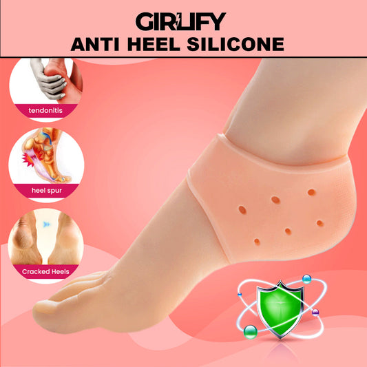 ADDOREE™-Silicone Heel Protectors for Cracked Heels, Heel Spurs, Plantar Fasciitis